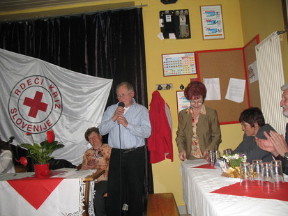 Podelitev priznanj krvodajalcem KORK Lutverci 17.3.2012